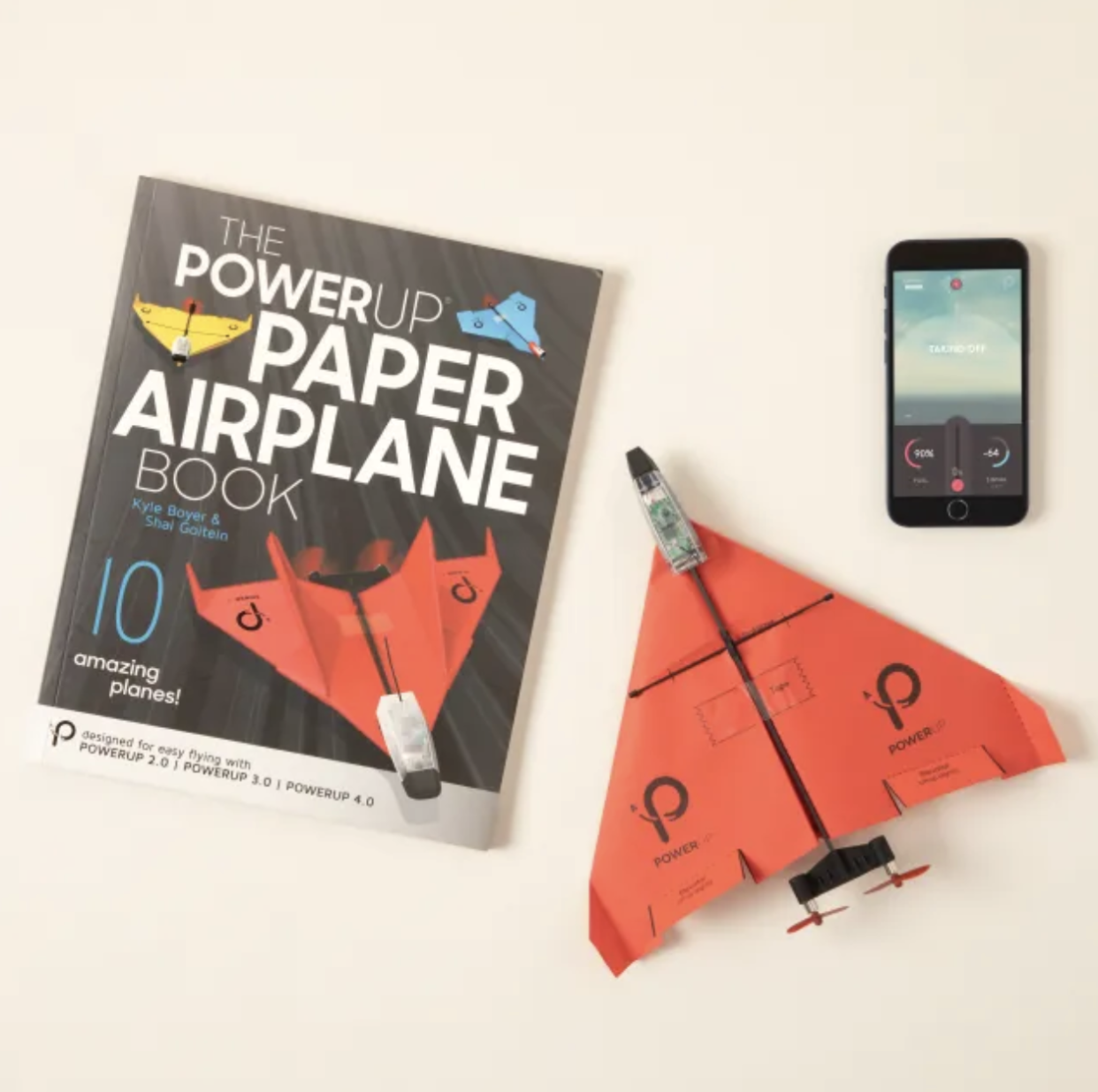 Smartphone-Controlled Paper Airplane