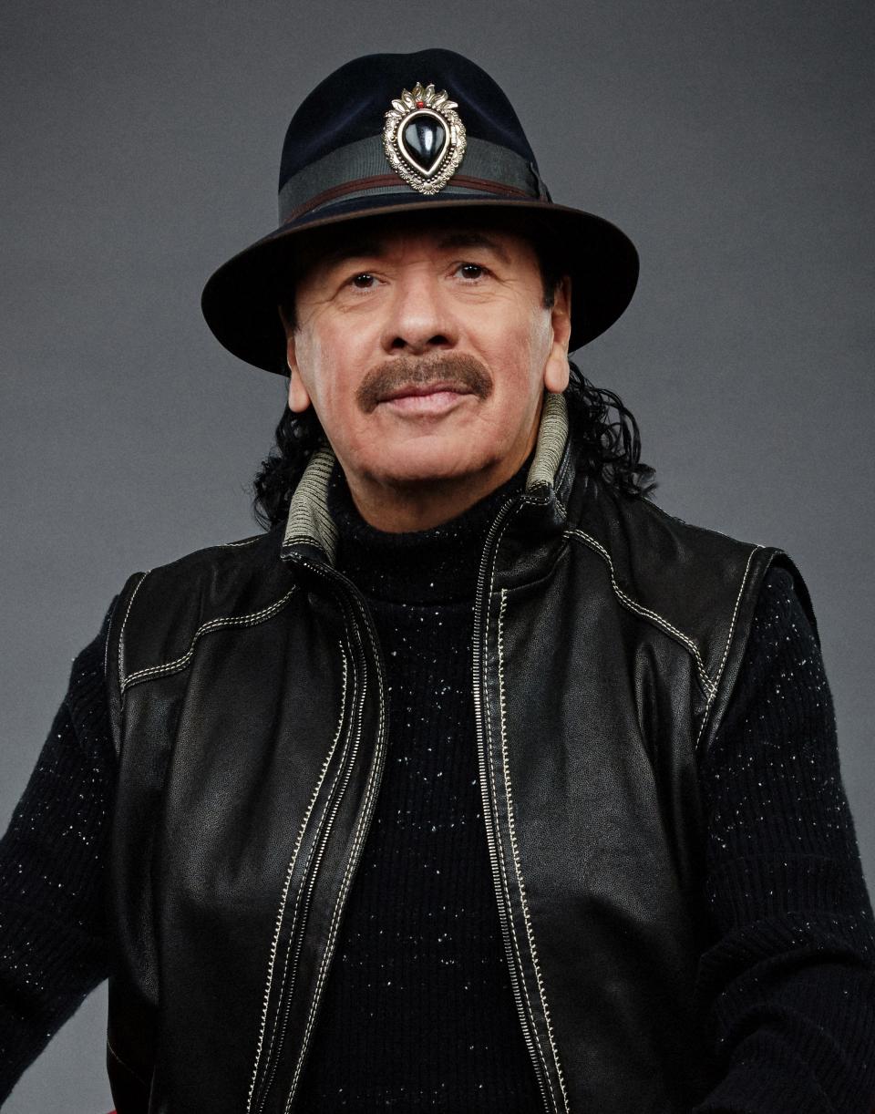 Carlos Santana returns to the road for the 15-date "Blessings and Miracles" tour launching Sept. 11 in Atlantic City.
