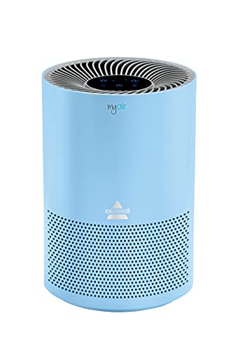 BISSELL MYair Blue Air Purifier with High Efficiency and Carbon Filter for Small Room and Home,…