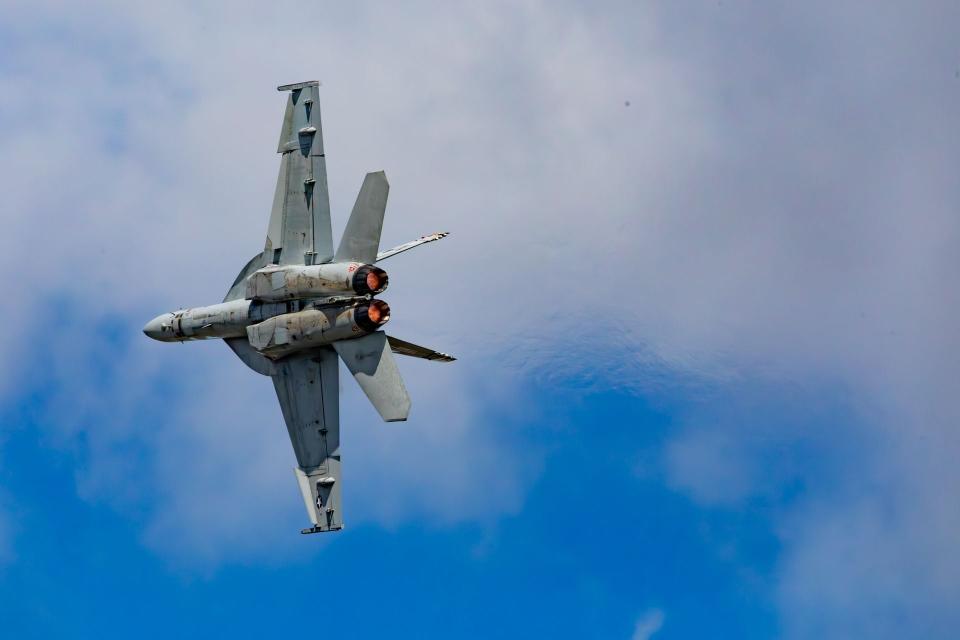 The 2023 Orlando Air Show at Orlando Sanford International Airport.