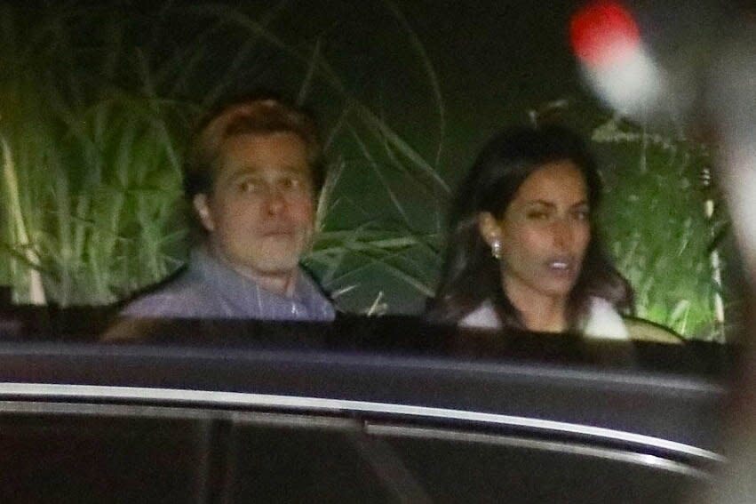 *PREMIUM-EXCLUSIVE* Hollywood, CA - Brad Pitt seems to be 'head over heels' for his new girlfriend Ines de Ramon. The Hollywood actor couldn't keep his eyes or hands off Ines as the couple exited a romantic evening celebrating his 59th birthday at Pace in Hollywood. Brad was seen leaving with many presents. Pictured: Brad Pitt, Ines de Ramon BACKGRID USA 19 DECEMBER 2022 USA: +1 310 798 9111 / usasales@backgrid.com UK: +44 208 344 2007 / uksales@backgrid.com *UK Clients - Pictures Containing Children Please Pixelate Face Prior To Publication*
