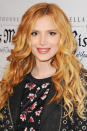 <p>For Thorne's fiery balayage, she mixes everything from an orangey red to sunny maize.</p>