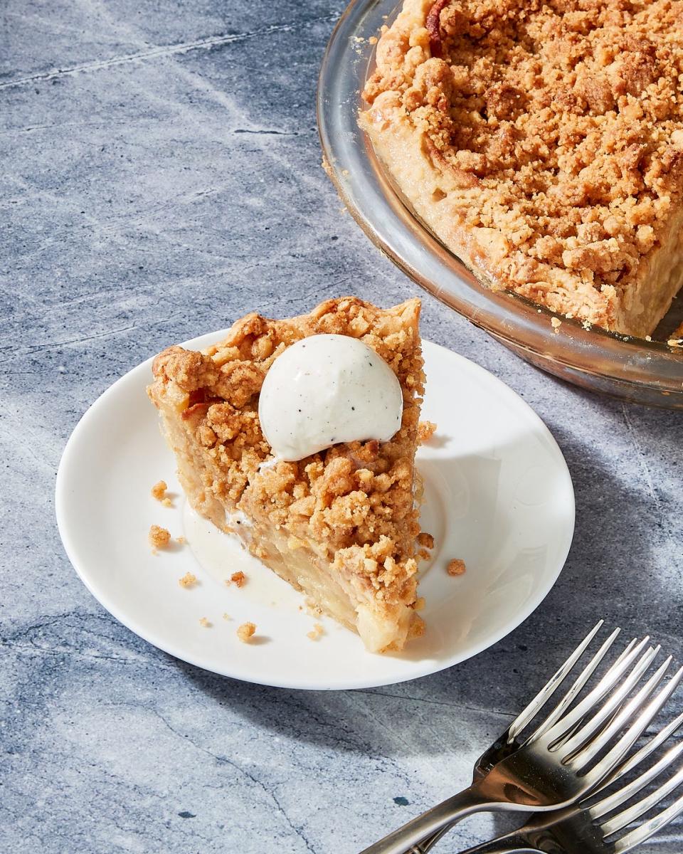 apple crumble pie