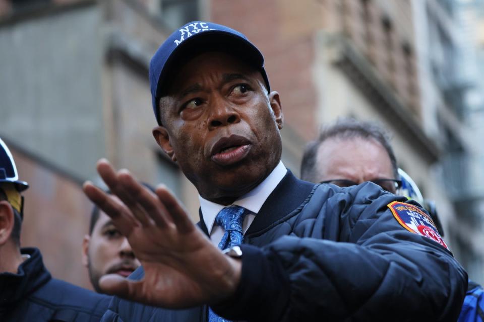 New York City mayor Eric Adams (Getty Images)