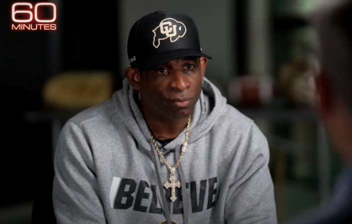 Colorado University football head coach Deion Sanders declared himself the best coach in college football — and backed up the claim — on 60 Minutes. (CBS)