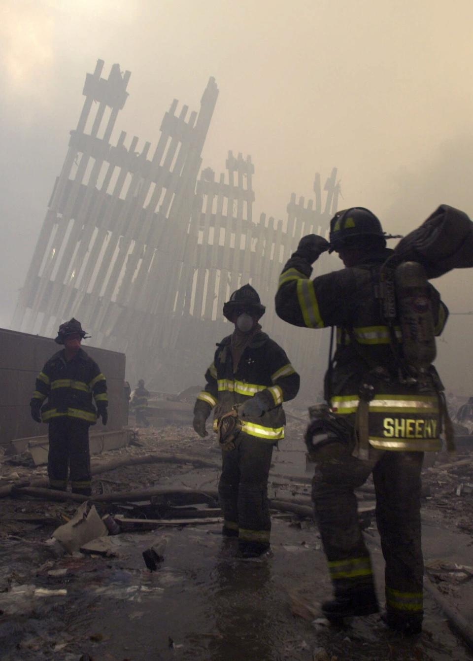 Manhattan, un día después del 11S