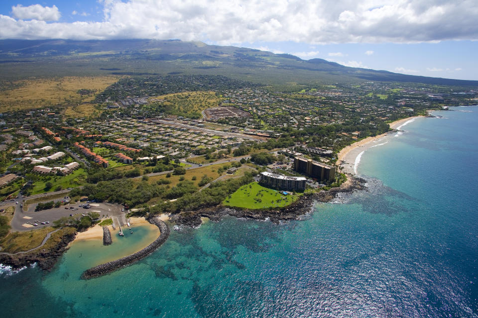 South Kihei coastline