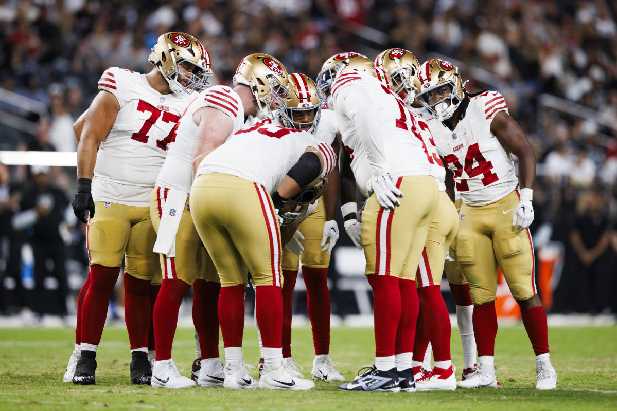 Check out 49ers’ initial 53-man roster for 2024 NFL season