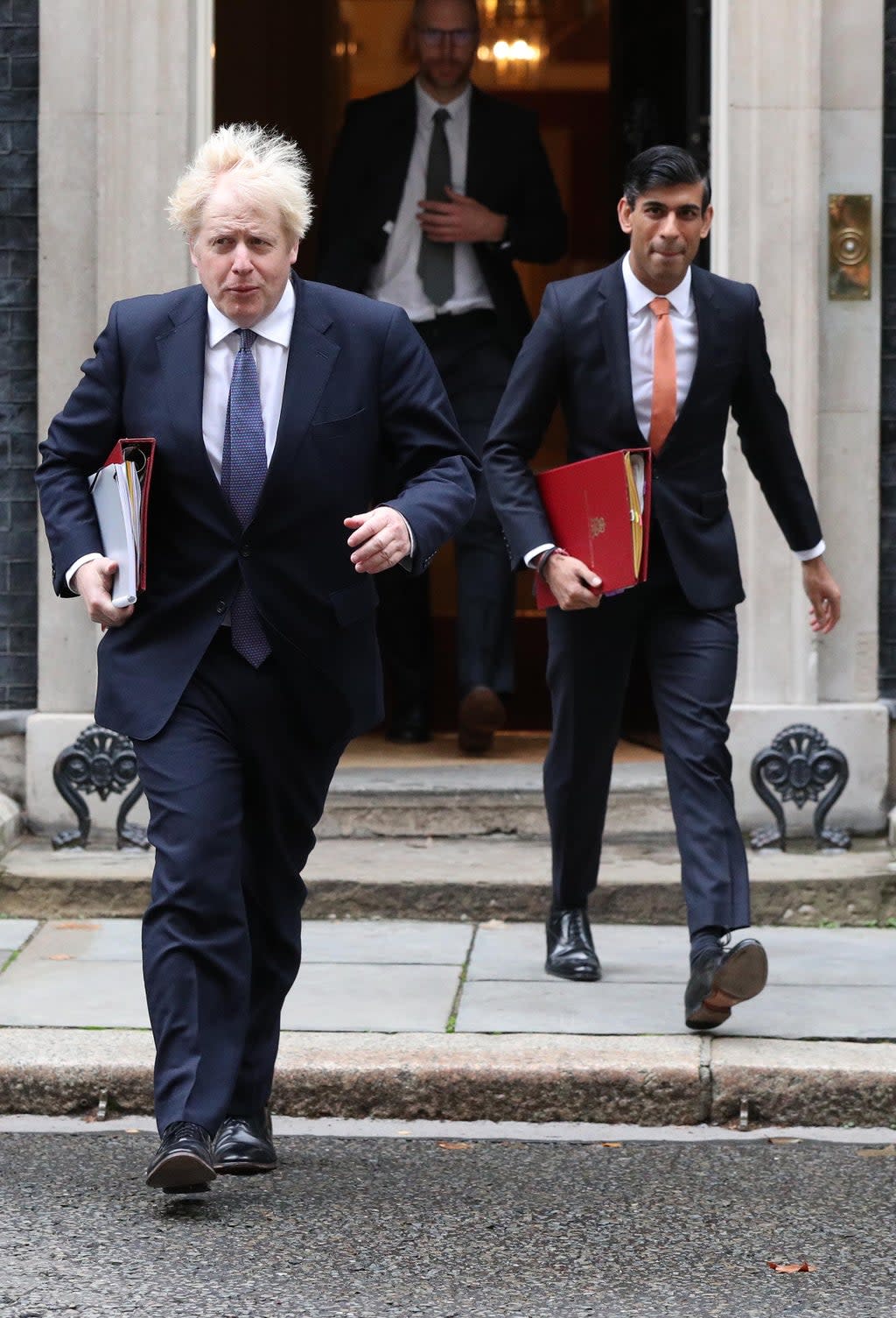 Prime Minister Boris Johnson and Chancellor of the Exchequer Rishi Sunak (PA) (PA Archive)