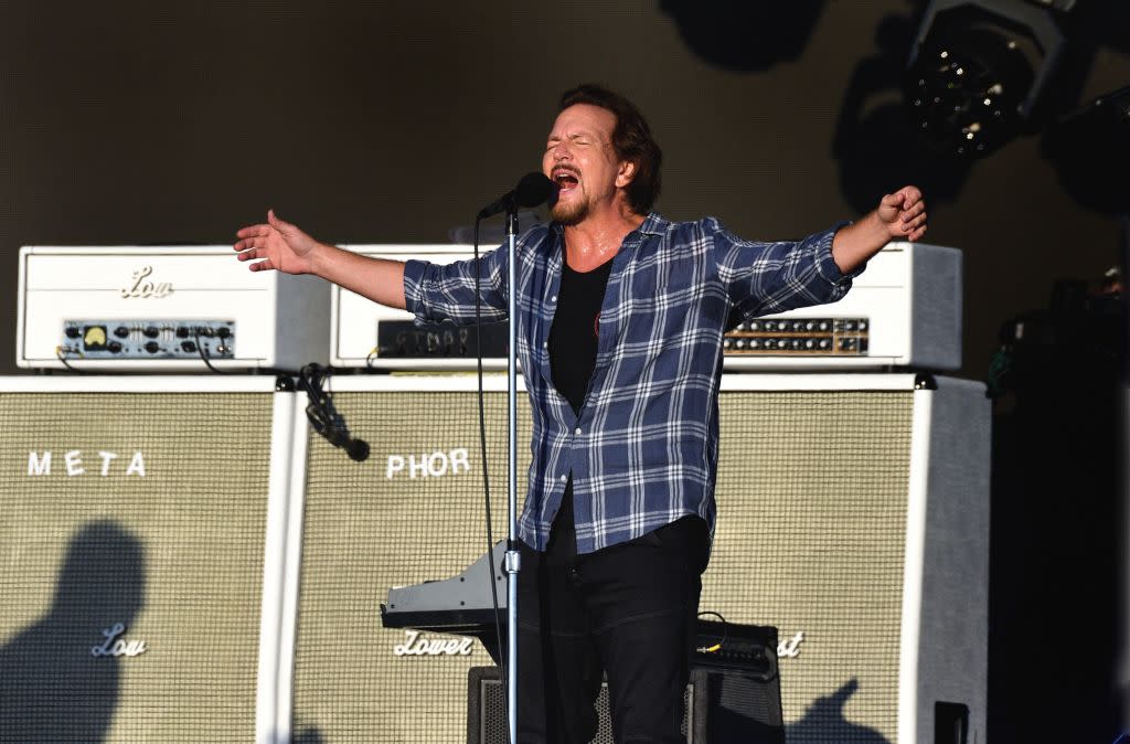 American Express Presents BST Hyde Park: Pearl Jam - Credit: Gus Stewart/Redferns