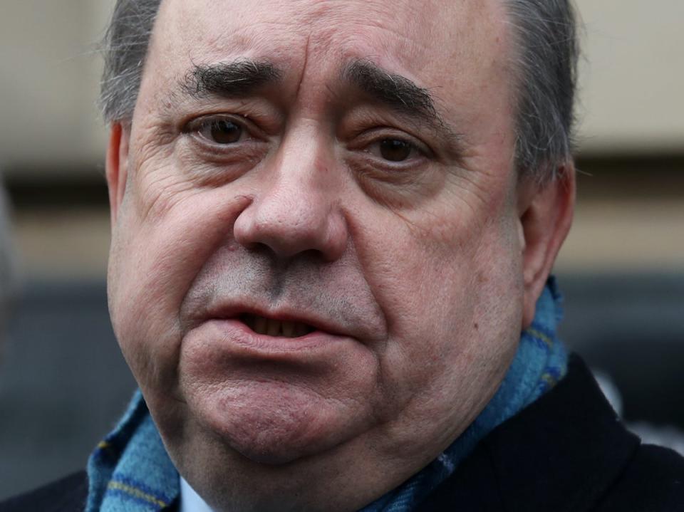 Alex Salmond quit the SNP and has since started the pro-independence Alba party (PA)