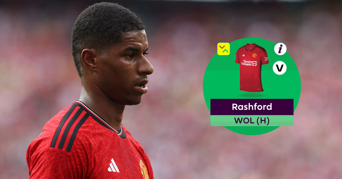  Fantasy Premier League: What's the best way to spend your FPL money? Marcus Rashford of Manchester United in action during the pre-season friendly between Arsenal and Manchester United at MetLife Stadium on July 22, 2023 in East Rutherford, New Jersey. 