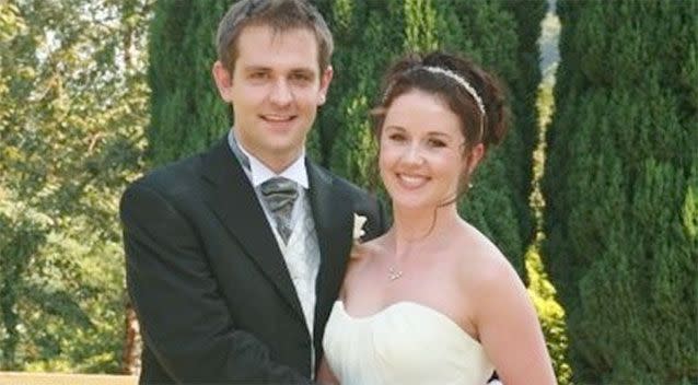 Murdered Melbourne woman pictured here with husband, Tom. Photo: File