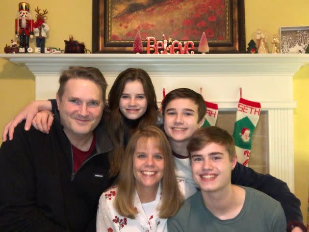 The author with her husband and kids. (Photo: Photo Courtesy of Kimberly M. Baker)