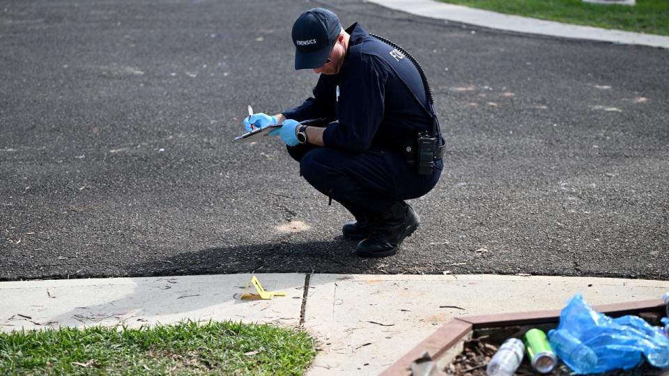 Church stabbing probe.