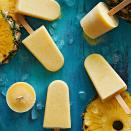 <p>Discover your inner child with these very grown-up ice pops! Pineapple and coconut milk are blended together with a hint of chipotle powder to give just the slightest bit of heat. You need six 4-ounce pop molds or eight 3-ounce paper cups and eight wooden craft sticks. <a href="https://www.eatingwell.com/recipe/266923/pineapple-chipotle-pops/" rel="nofollow noopener" target="_blank" data-ylk="slk:View Recipe;elm:context_link;itc:0;sec:content-canvas" class="link ">View Recipe</a></p>