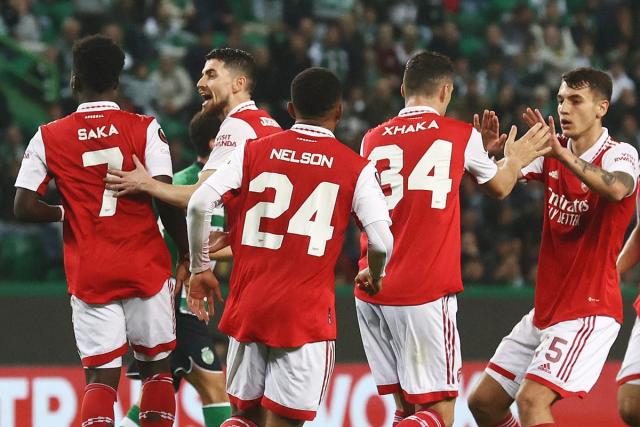 How Arsenal lined up the last time they faced Sporting Lisbon with just two  of Arteta's squad