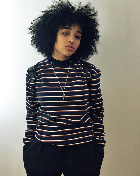 Amandla Stenberg before Coachella