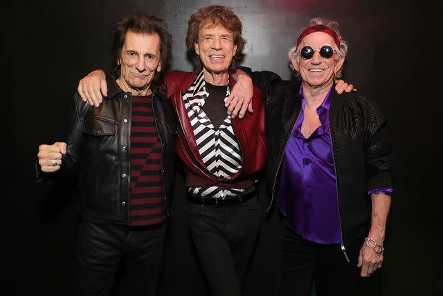 <p>Kevin Mazur/Getty</p> The Rolling Stones