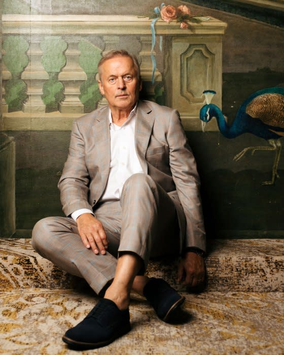 <strong>John Grisham.</strong> "<a href="https://time.com/6317634/john-grisham-the-exchange-book-interview/" rel="nofollow noopener" target="_blank" data-ylk="slk:The Enduring Charm of John Grisham,;elm:context_link;itc:0;sec:content-canvas" class="link ">The Enduring Charm of John Grisham,</a>" November 6 issue.<span class="copyright">Whitten Sabbatini for TIME</span>