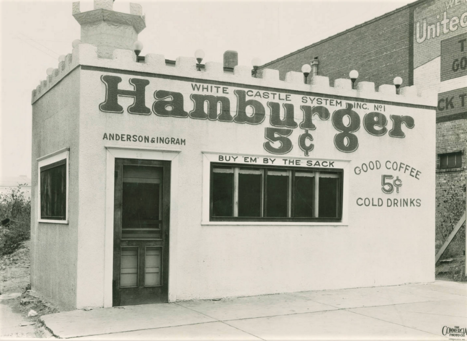 First Kansas City White Castle at 19th and Main, ca.1924. 