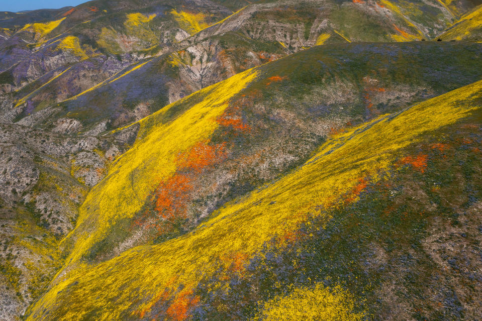 The Temblor Range on April 15, 2023