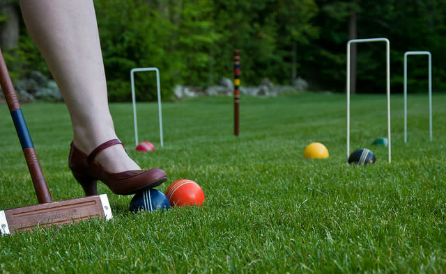 Croquet — 1900, Paris