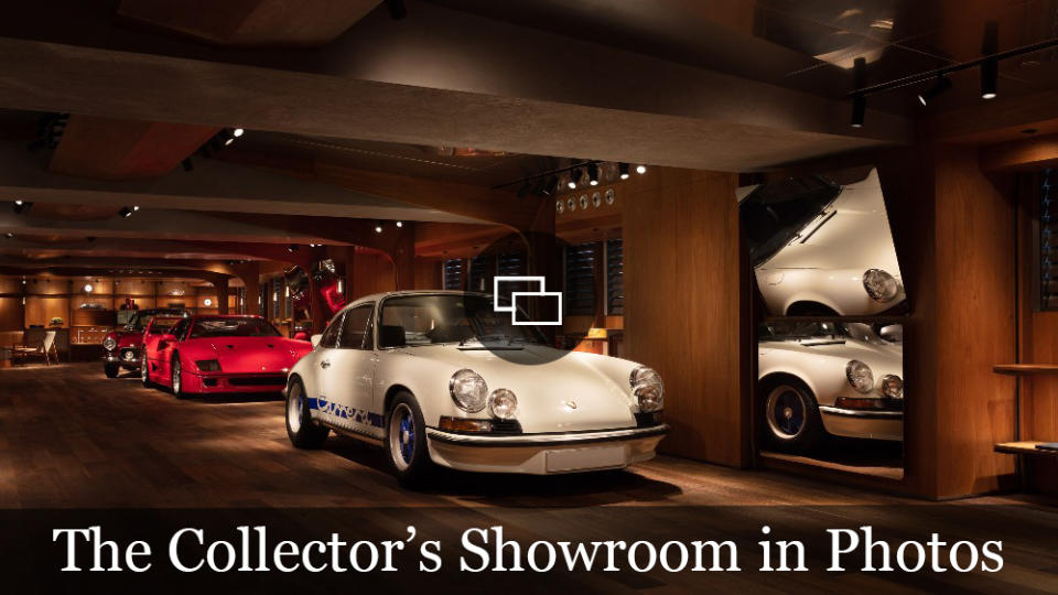 A Car Collector’s Museum-Worthy Showroom in Photos