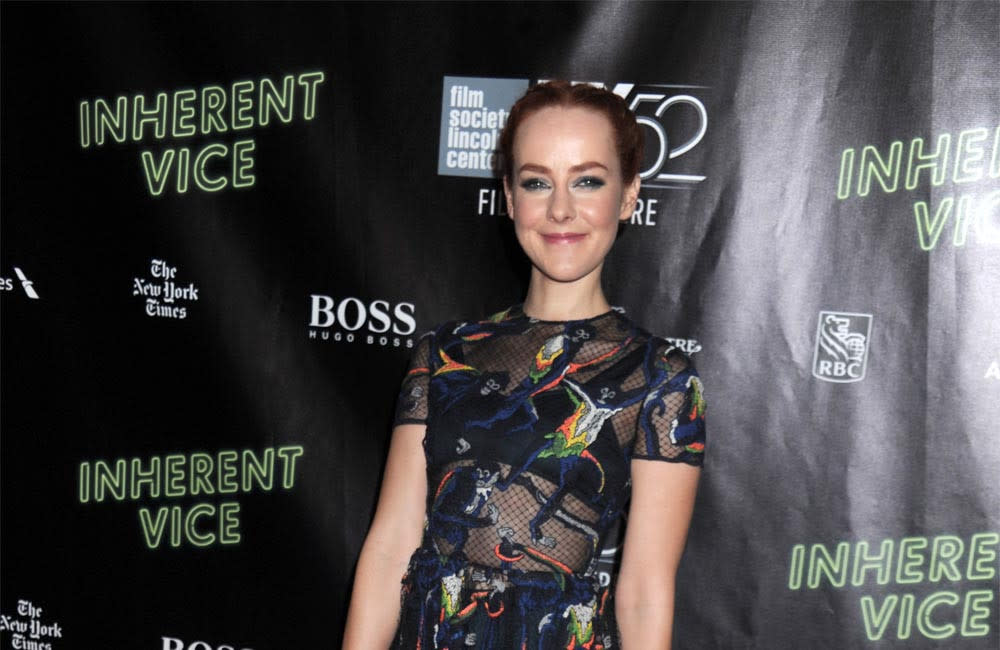 Jena Malone helped save an abused dog credit:Bang Showbiz