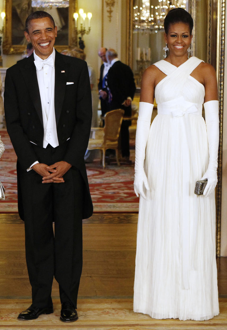 Michelle Obama im Buckingham Palace am 24. Mai 2011