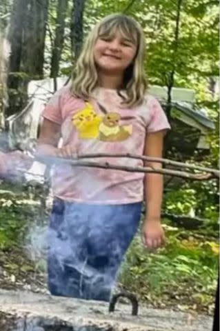 <p>New York State Police</p> Charlotte Sena, 9, was last seen on a bike ride through Moreau Lake State Park in Gansevoort, New York, on Saturday.