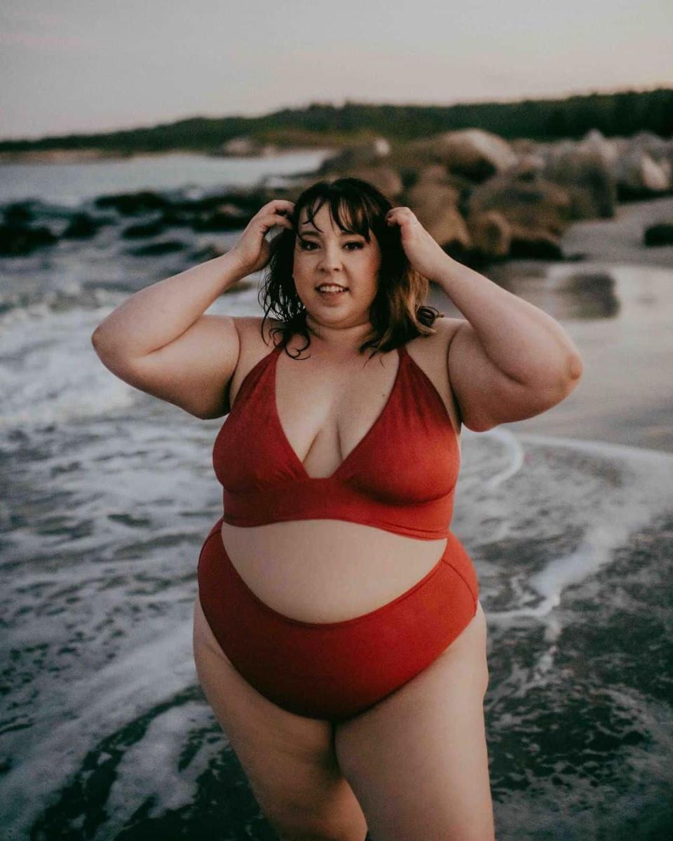 McCarvell's mission is to help educate her followers to unlearn fatphobia. (Image provided) 