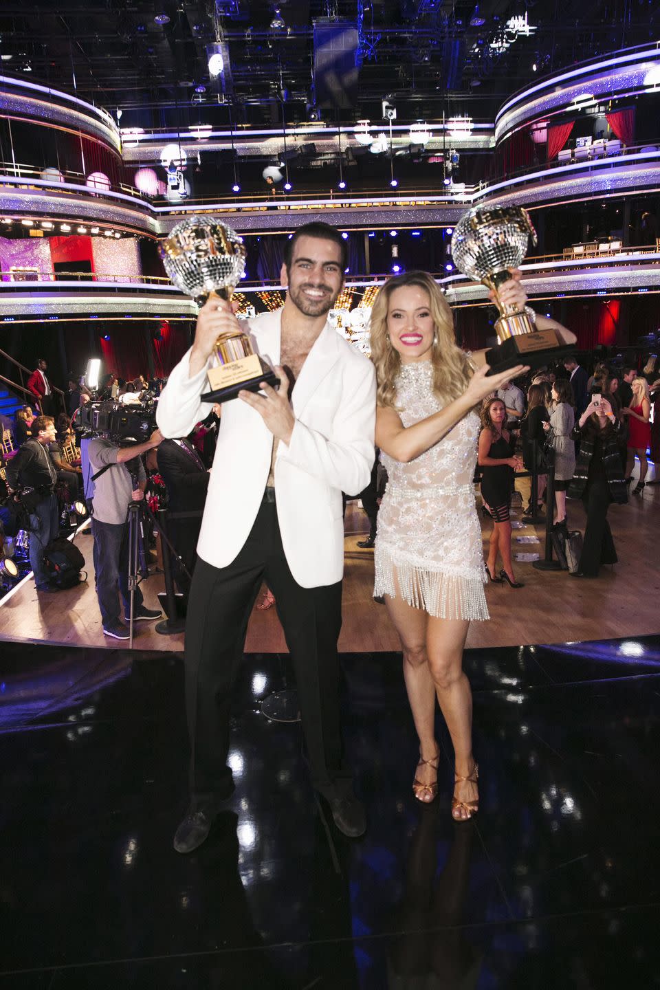 <p>The model ended up in the hospital on the way to his Mirrorball Trophy win in season 22. Nyle had an accident during rehearsal that required stitches, <a href="https://www.eonline.com/news/750681/why-nyle-dimarco-ended-up-in-the-hospital-before-his-breakout-dancing-with-the-stars-performance" rel="nofollow noopener" target="_blank" data-ylk="slk:E! News;elm:context_link;itc:0;sec:content-canvas" class="link "><em>E! News</em> </a>reported. "Actually, it's kind of funny because it was one of our best rehearsals to date and it was a great day," Nyle told the publication. "And we wanted to do one last run—don't ever say that, don't ever say the last run because then I got elbowed in the eyebrow! Four stitches later, it healed beautifully though!" </p>