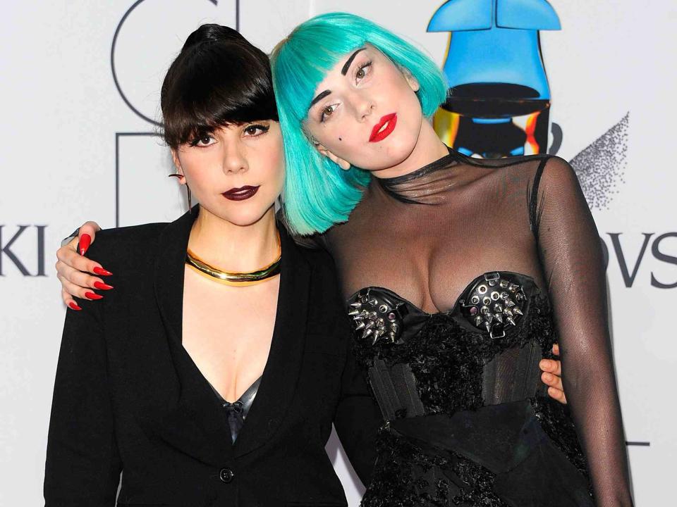 <p>Andrew H. Walker/Getty</p> Lady Gaga and Natali Germanotta attend the 2011 CFDA Fashion Awards on June 6, 2011 in New York City. 