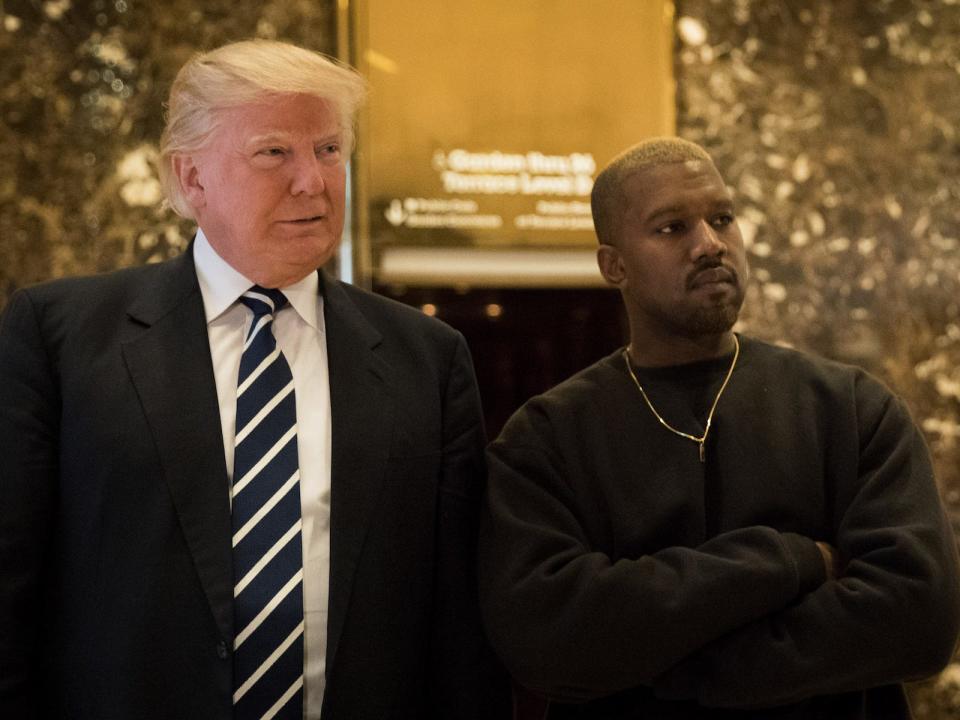 Kanye West Donald Trump