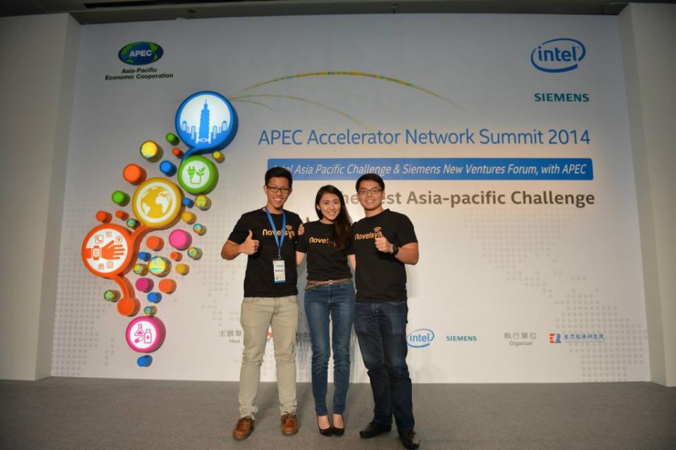 The Novelsys team at the APEC Accelerator Network Summit (Image Credit: Novelsys)