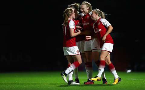 Arsenal Women - Huge gulf in gender inequality in football highlighted in Fifpro report - Credit: Getty Images 