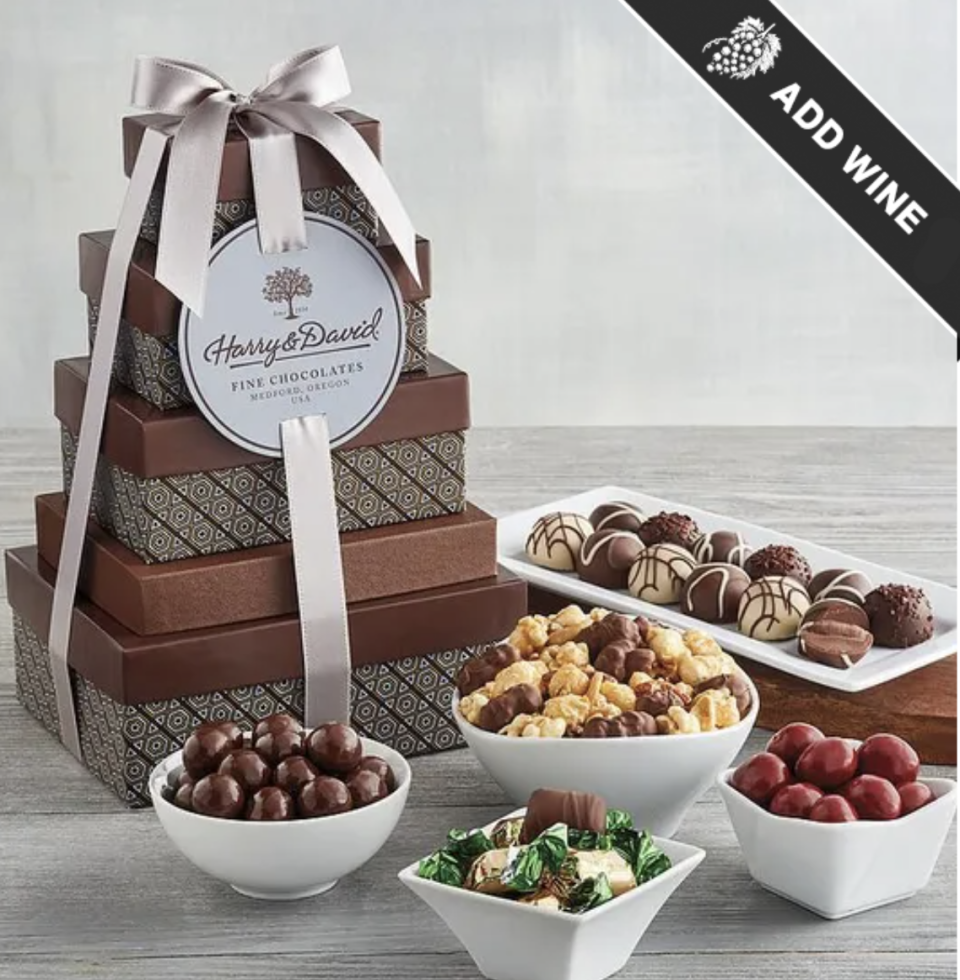 10) Tower of Chocolates Classic Gift