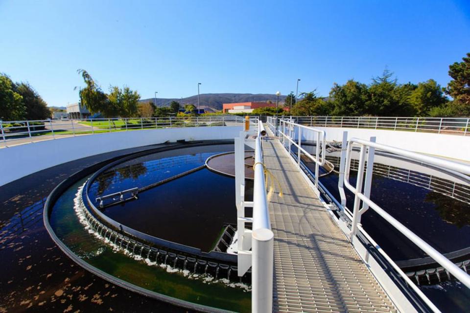The city of San Luis Obispo’s wastewater treatment plant.