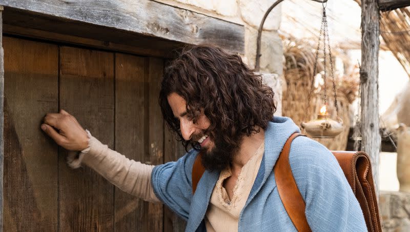 Actor Jonathan Roumie plays Jesus in the faith-based series “The Chosen.”