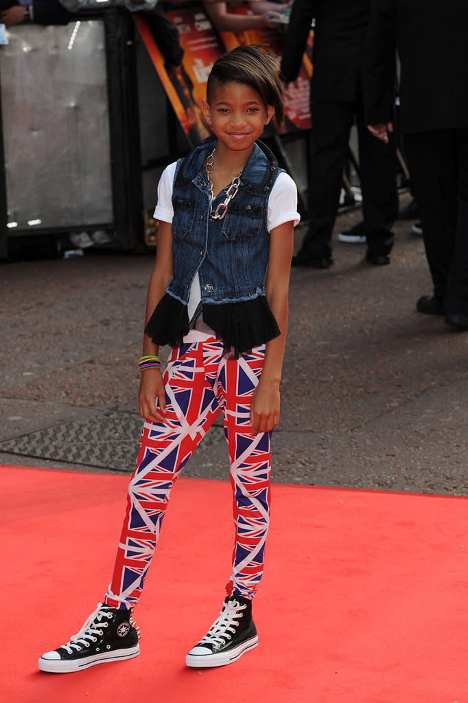 The Karate Kid UK Premiere 2010 Willow Smith