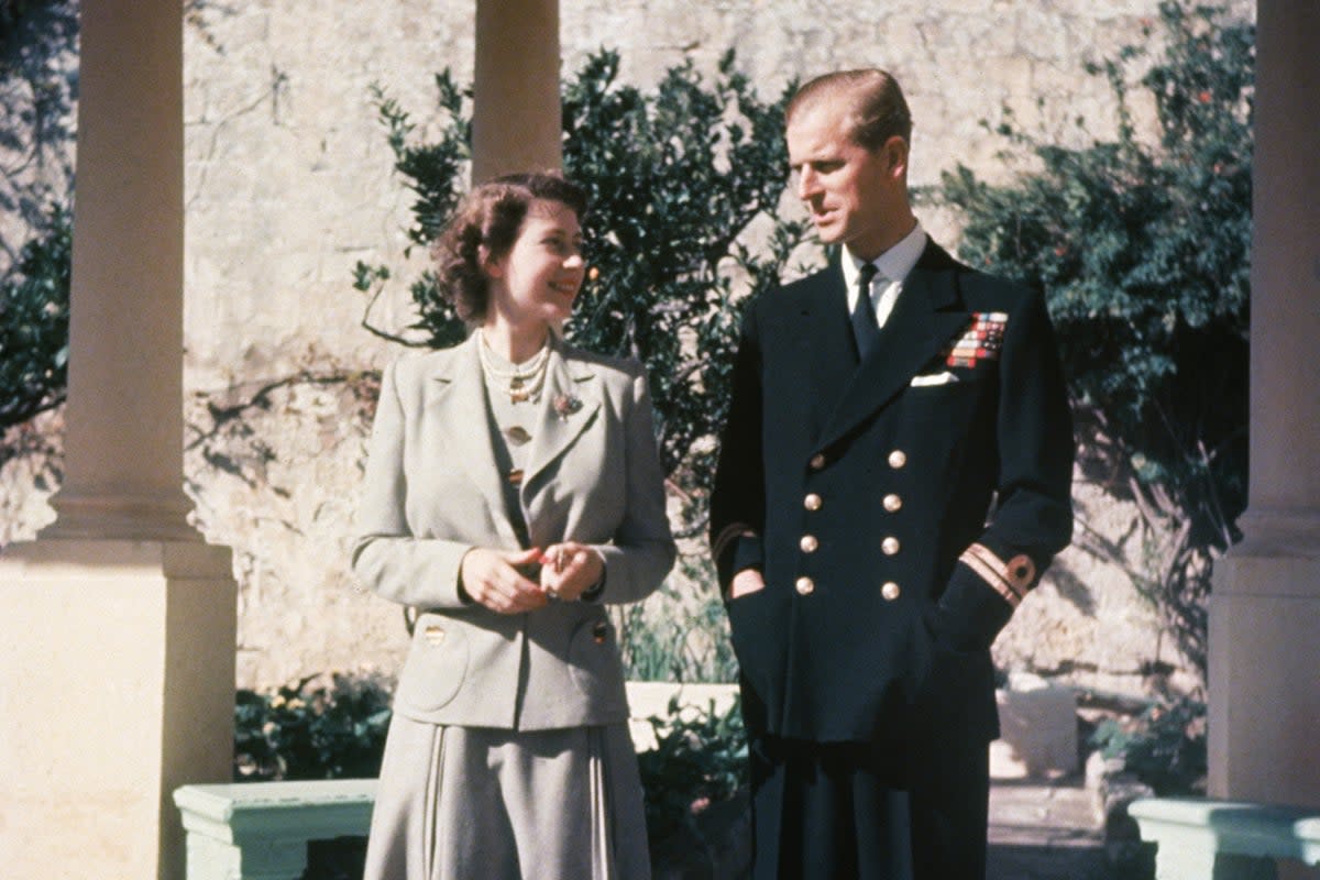 Princess Elizabeth and Prince Philip, Malta, 1947 (Getty Images)