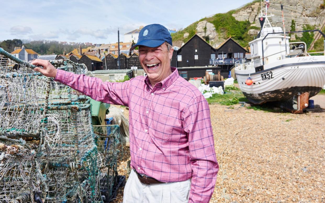 nigel farage holiday summer england - Adam Lawrence for The Telegraph