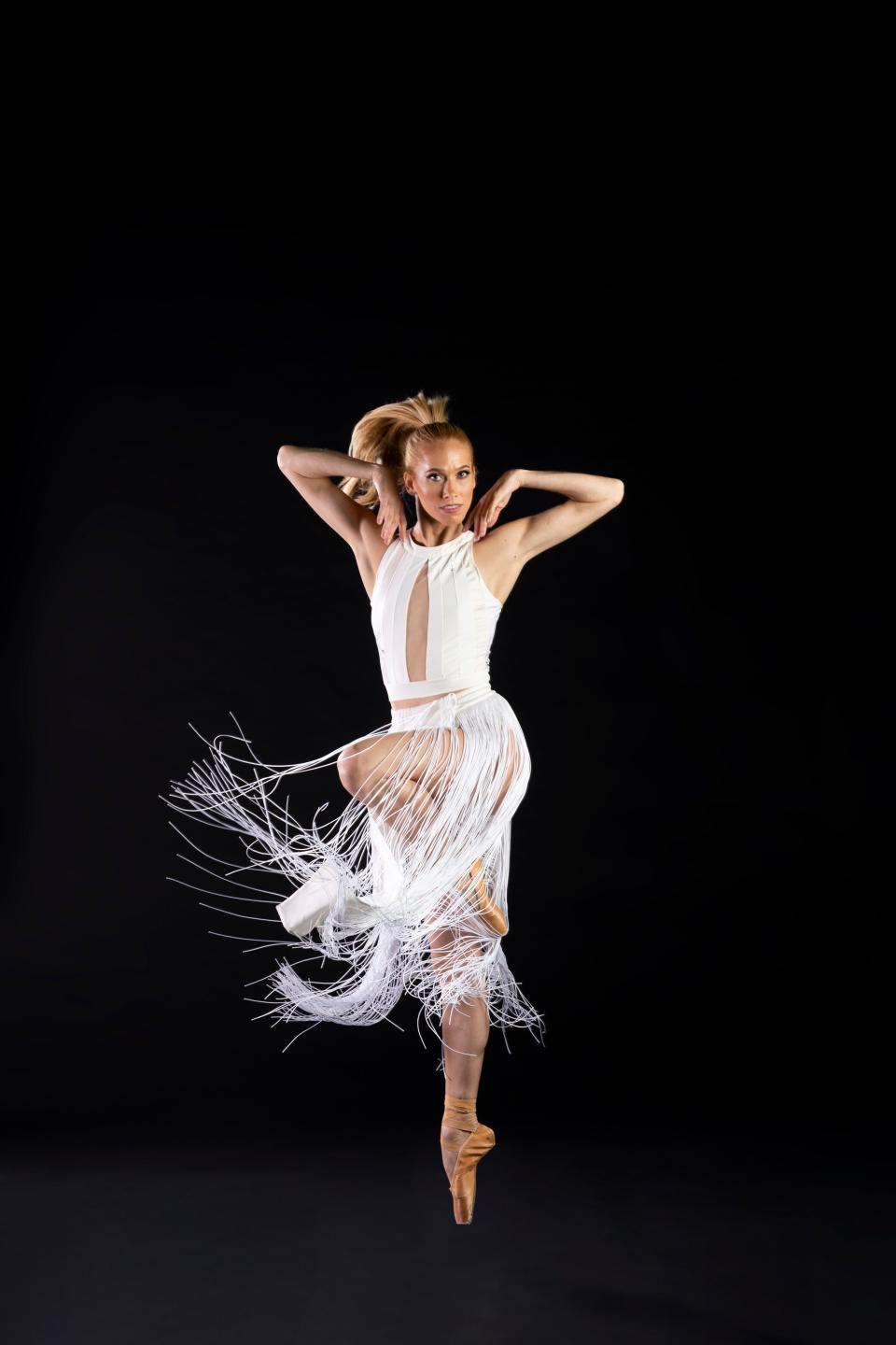 Danielle Brown performs in the world premiere of Richard House’s “Living Ghosts” for The Sarasota Ballet.