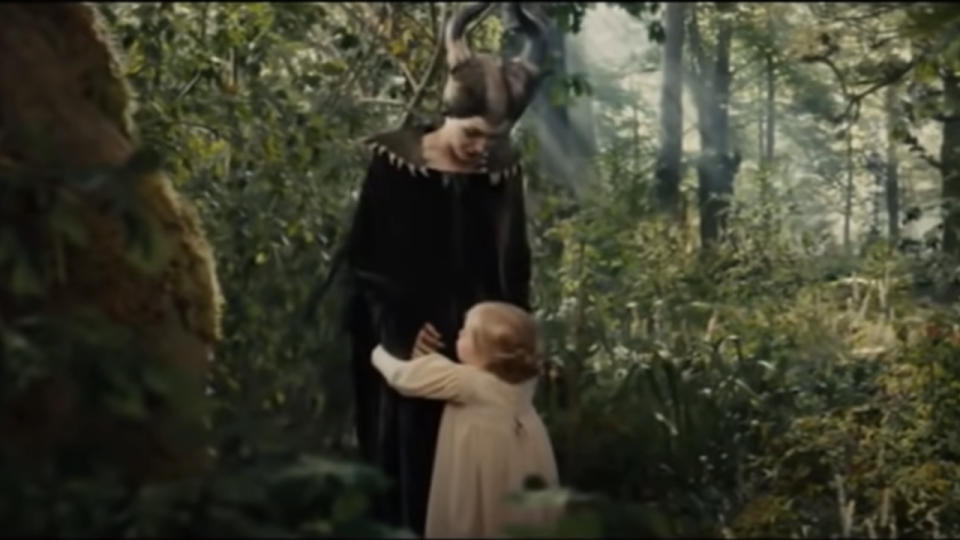 Angelina Jolie And Vivienne Jolie-Pitt in Maleficent