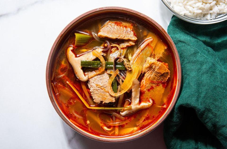 Yukgaejang: Spicy Korean Beef Soup