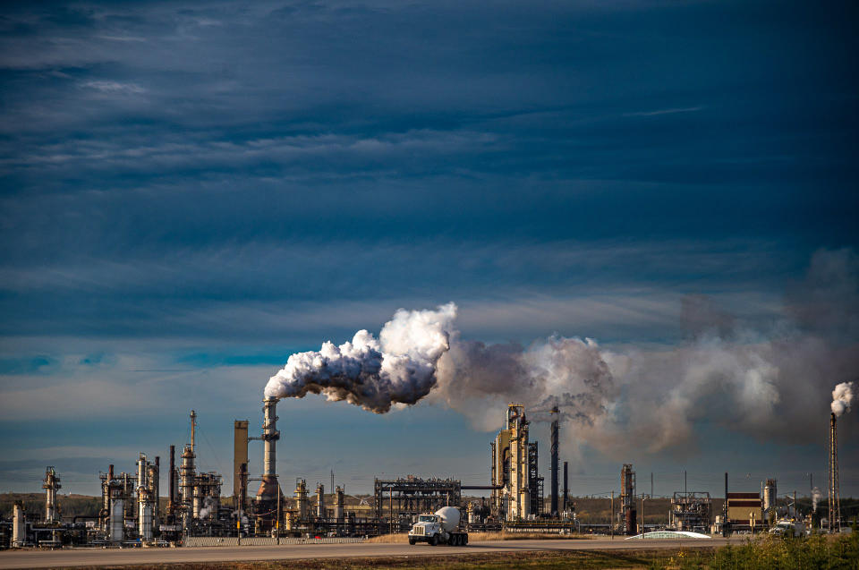 The Syncrude Operation north of Fort McMurray, Alberta, Canada. (Michael Kodas)