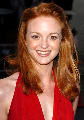 Jayma Mays at the Hollywood premiere of Dreamworks' Red Eye