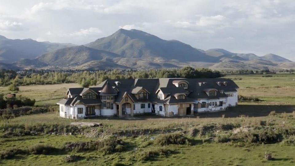 The Heber City, Utah, mansion. / Credit: CBS News