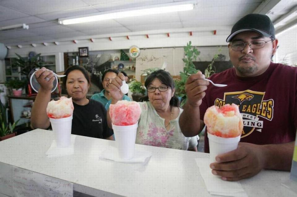 Kogetsu-Do in Chinatown is an 108-year-old business serving Japanese pastries, ice cream and snow cones.